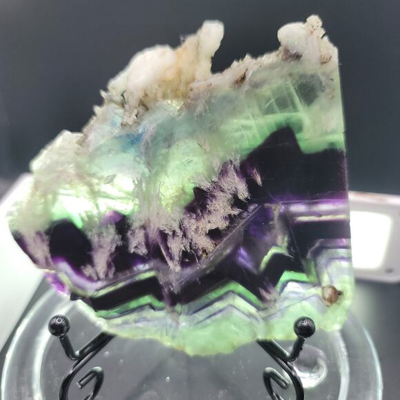 Fluorite Slab, 188G - Picture 4 of 6